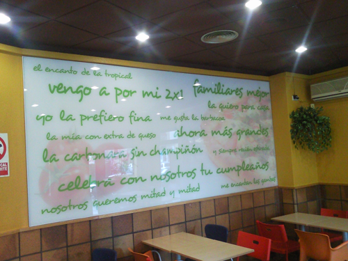 Equipamiento pizzera