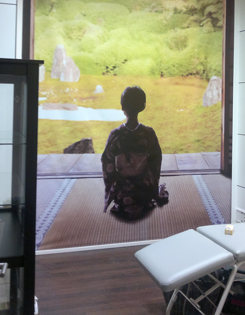 Equipamiento sala masaje