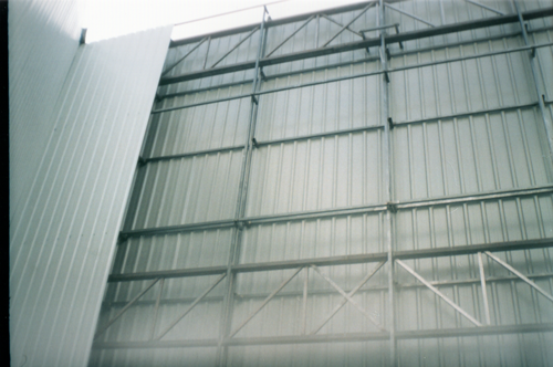 Cubierta nave industrial