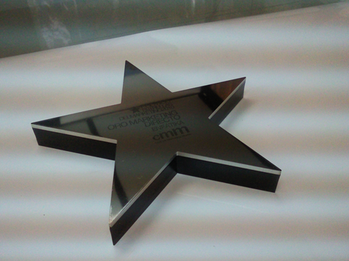 Grabado forma de estrella