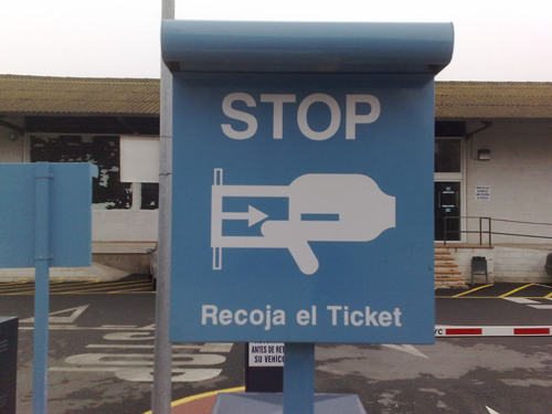 Luminaria de parking