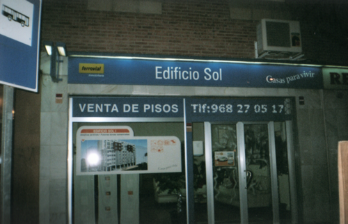 Luminaria de establecimiento