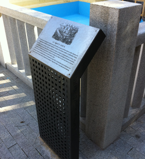 Letrero fuente