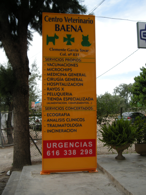 Monolito veterinario