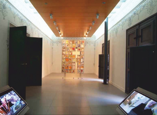 Pasillo de exposicin