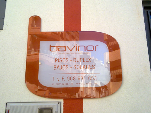 Placa de empresa